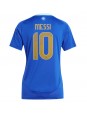 Argentinien Lionel Messi #10 Auswärtstrikot für Frauen Copa America 2024 Kurzarm